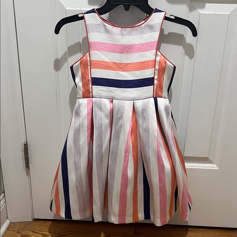 Pippa & Julie Multicolor Striped Formal Dress